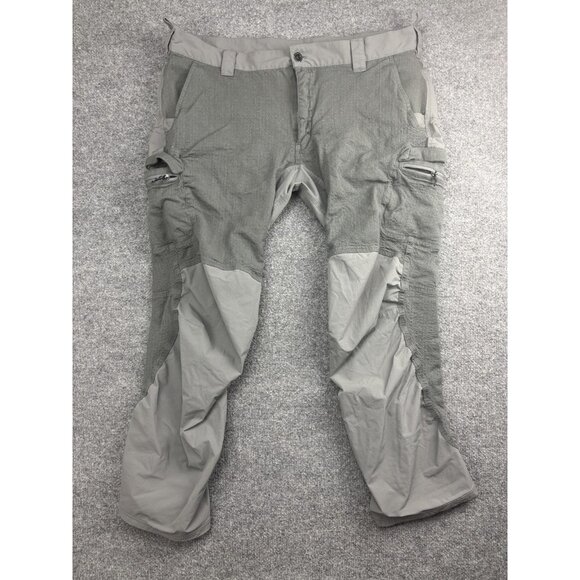 First Lite Obsidian Foundry Pants Mens 40x33 Ripstop Nylon Zip Pockets Hiking - Picture 1 of 8